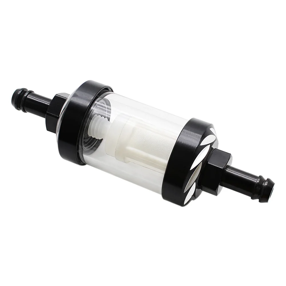 Nuoxintr Gas Fuel Oil Filters Fuel filter Motorcycle Accessories For ATV Dirt Pit Bike Automobile Motor Filtro 8mm CNC Universal