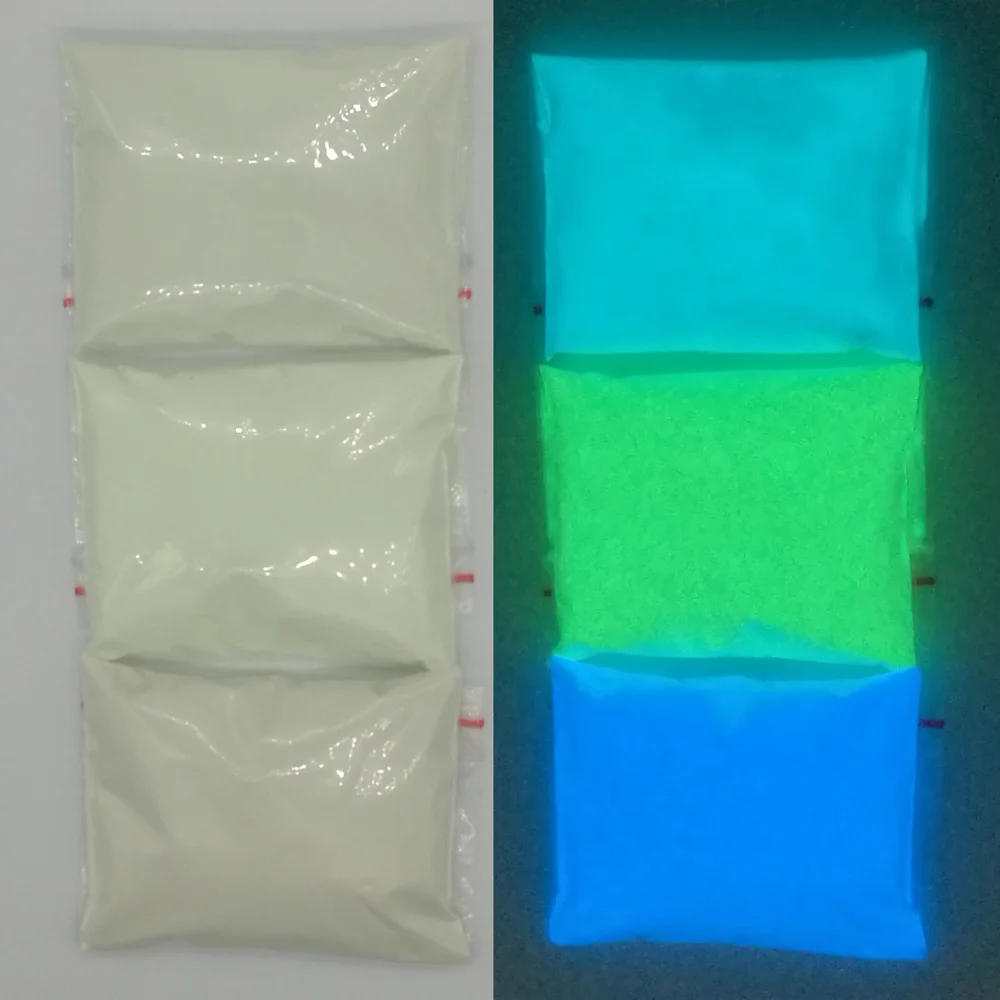Nail Pigment 100g Mixed 3 Colors Luminescent Powder For Nail Art