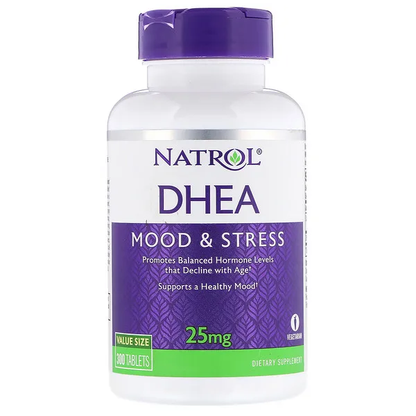 Бесплатная доставка оригинальный натрол DHEA 25 мг 300 таблеток настроение и стресс