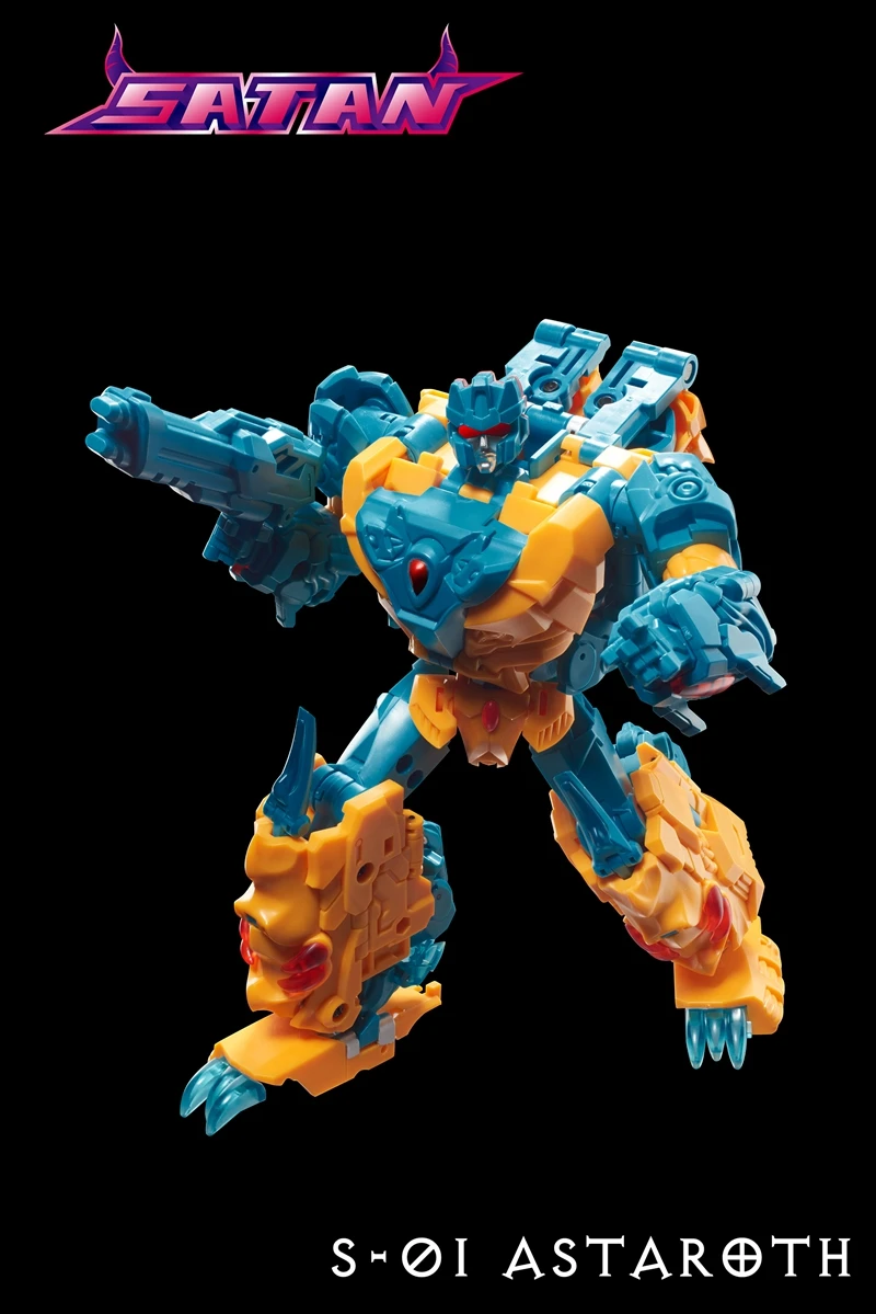 Трансформация TFC сатана дьявол пентаграмма S-01 Astaroth ПВХ фигурка игрушка
