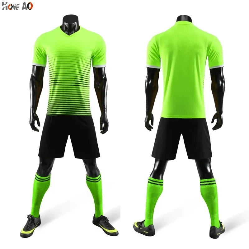 HOWE AO Free Custom  Football Men  Soccer Jerseys Set Boys Women Football Training Uniforms Team Football Jerseys Sets