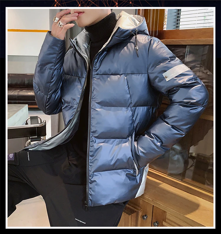 New winter coat mens parka jacket fashion warm winter parkas coat