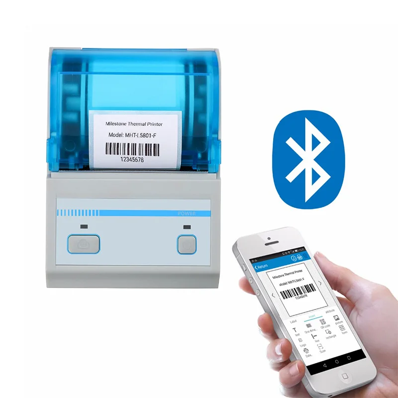 Термопринтер штрих-кодов Milestone с поддержкой Bluetooth | Компьютеры и офис