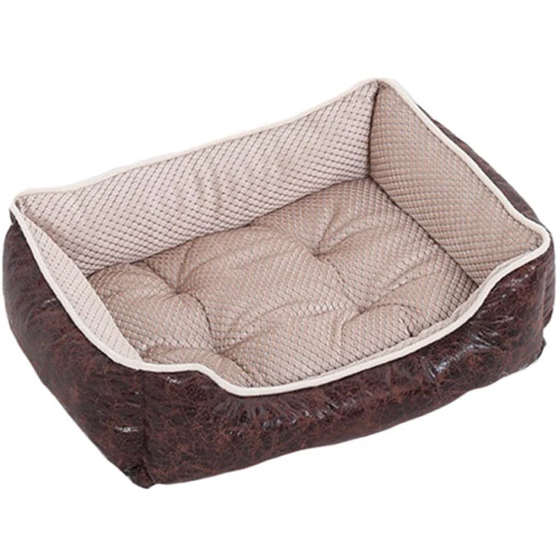 Спальное место для собаки Водонепроницаемый кожа собака диван фоны