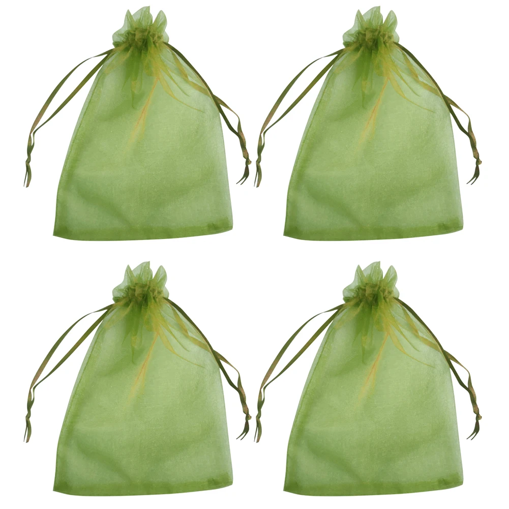 2021 New Protection Drawstring Mesh Bag Home Candy Pearl Storage Fruits Plant Nursery Bags Grapes Gardening | Дом и сад
