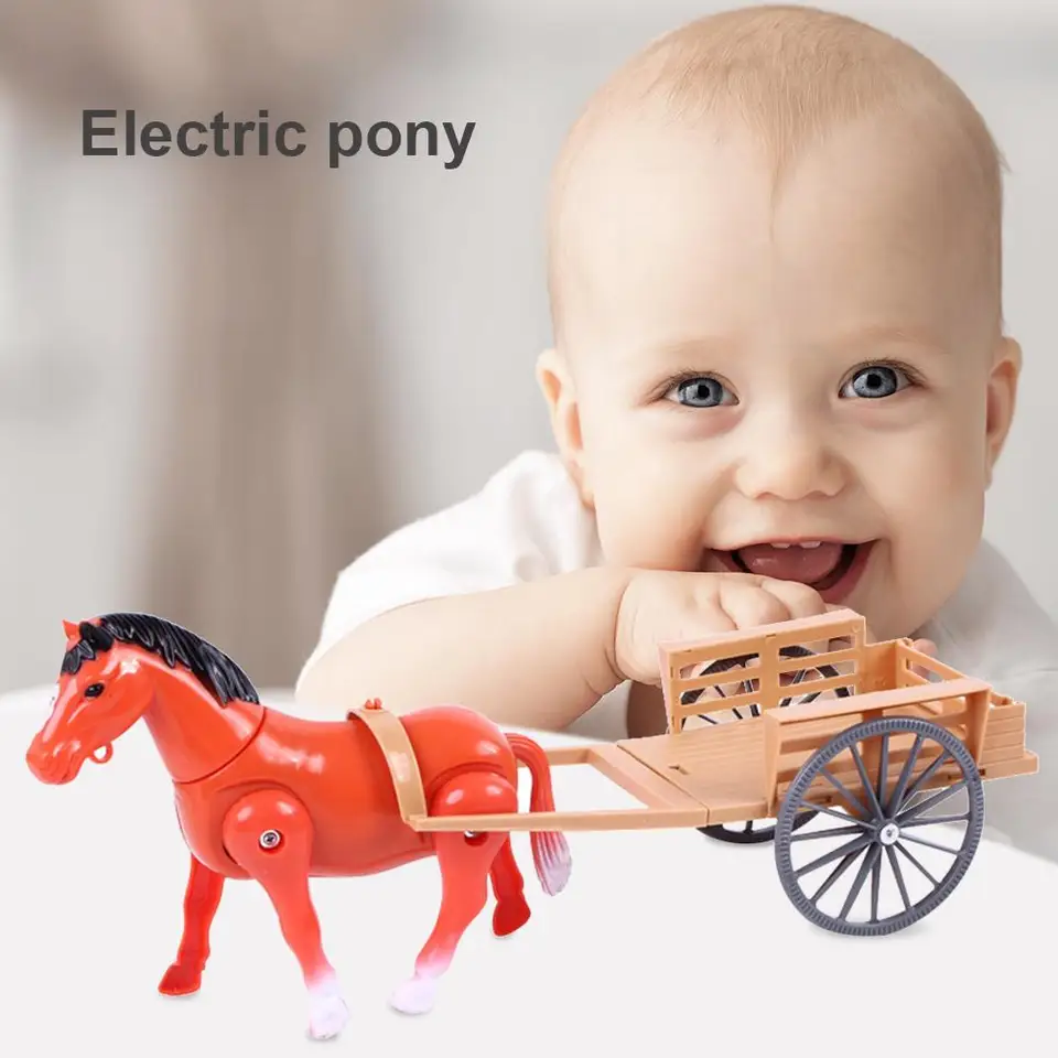 horse and cart toy