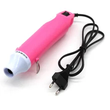 DIY пистолет горячего воздуха инструмент для ремонта телефона фен пайка опорное место термоусадочная пластиковая воздушная Тепловая пушка