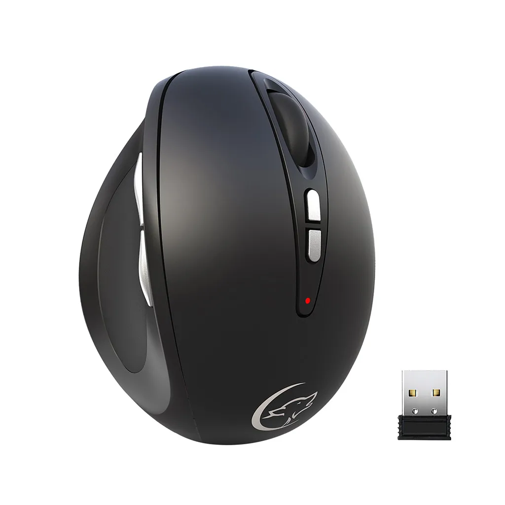 YWYT G836, Беспроводная игровая мышь, геймерская компьютерная мышь, игровая, 2,4 г, эргономичная зарядка, 6 клавиш, высокопроизводительная мышь, Прямая поставка - Цвет: black
