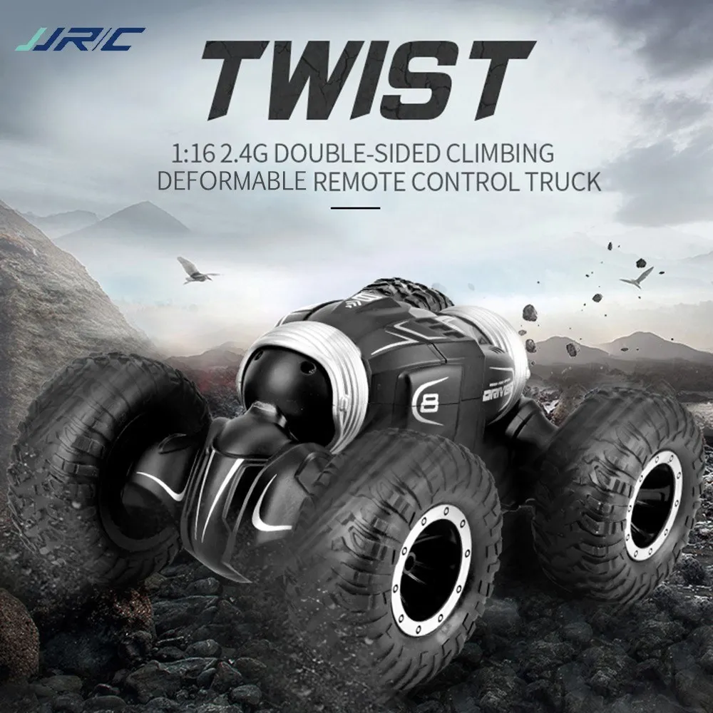 JJR/C Q70 Twist RC автомобиль RC трюк автомобиль RC скалолазание Автомобиль 2,4 Ghz 1/16 4WD двухсторонний RC деформируемый вездеход автомобиль детская игрушка