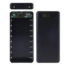 Écran LCD, boîtier de batterie 8x18650, coque externe Portable sans protecteur 37MC 