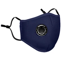 Пылезащитный дышащий дыхательный рот анти дымка открытый хлопок маска для лица с изображением рта-Муфельная Антибактериальный угольный фильтр