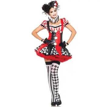

Masquerade equestrian group female clown anime cosplay disfraz halloween costumes for women mujer disfraces fantasia