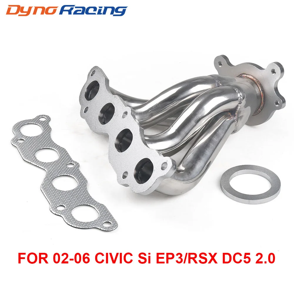 Stainless41RacingManifoldHeaderExhaustFOR0205ACURARSXDC505