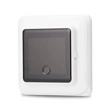 2 Вт Еженедельный программируемый термостат с ЖК-экраном бытовой электрический нагревательный термостат регулятор температуры Термостат