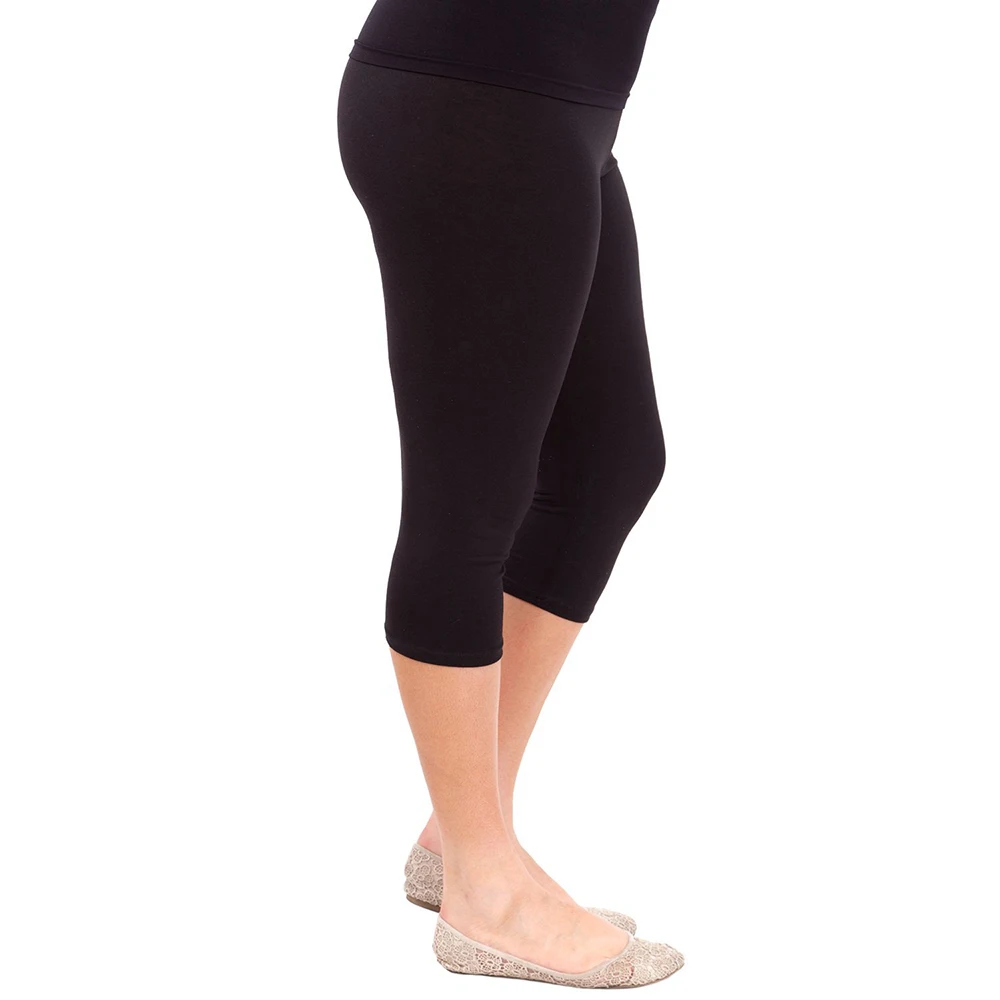 Hot Women Leggings Workout Plus size Leggings Cotton Elastic Waist Casual Solid Spring Summer Modal Leggings Stretch Pants Cheap