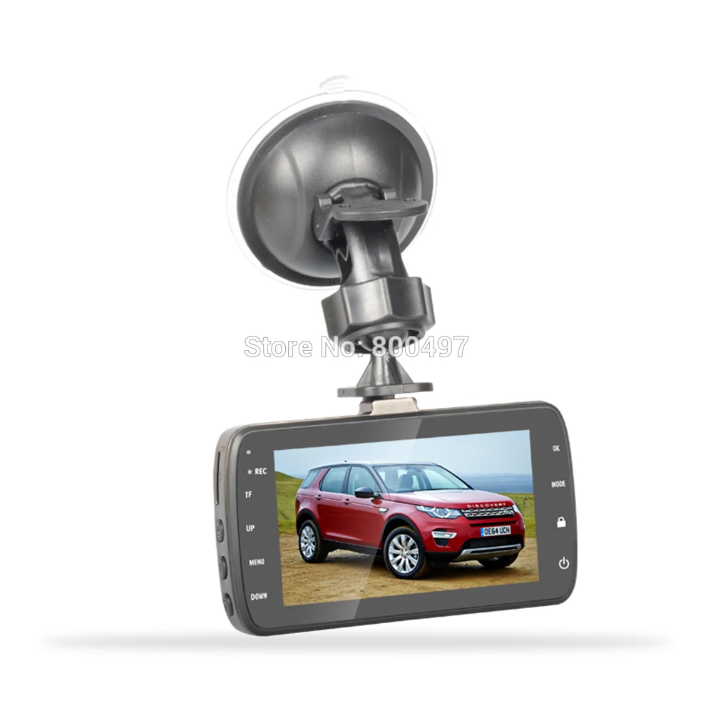 Автомобильный видеорегистратор FHD 1080P " WDR ips видеорегистратор с двойным объективом g-сенсор парковочное Обнаружение движения камера ночного видения