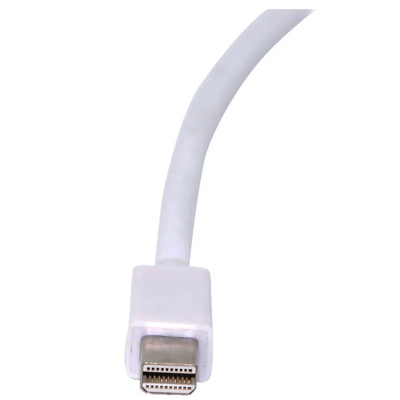 ABKT-Mini порт изображения к HDMI Кабель-адаптер Белый-так порт аудио для Apple iMac-3 м длиной