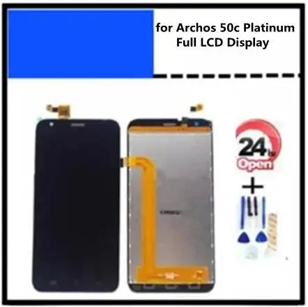 Полный ЖК-дисплей Archos 50c Platinum + панель дигитайзера сенсорного экрана в сборе |