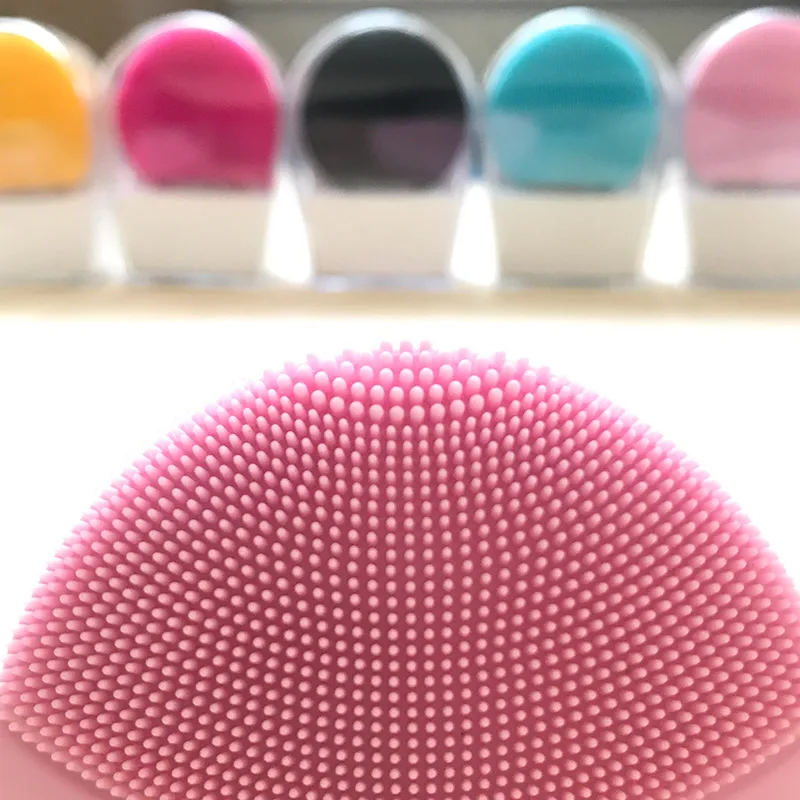 

Foreoing luna mini 2 waterproof Silicone Mini Electric Facial Cleansing Brush Silicone Deep Pore Cleaning Massage