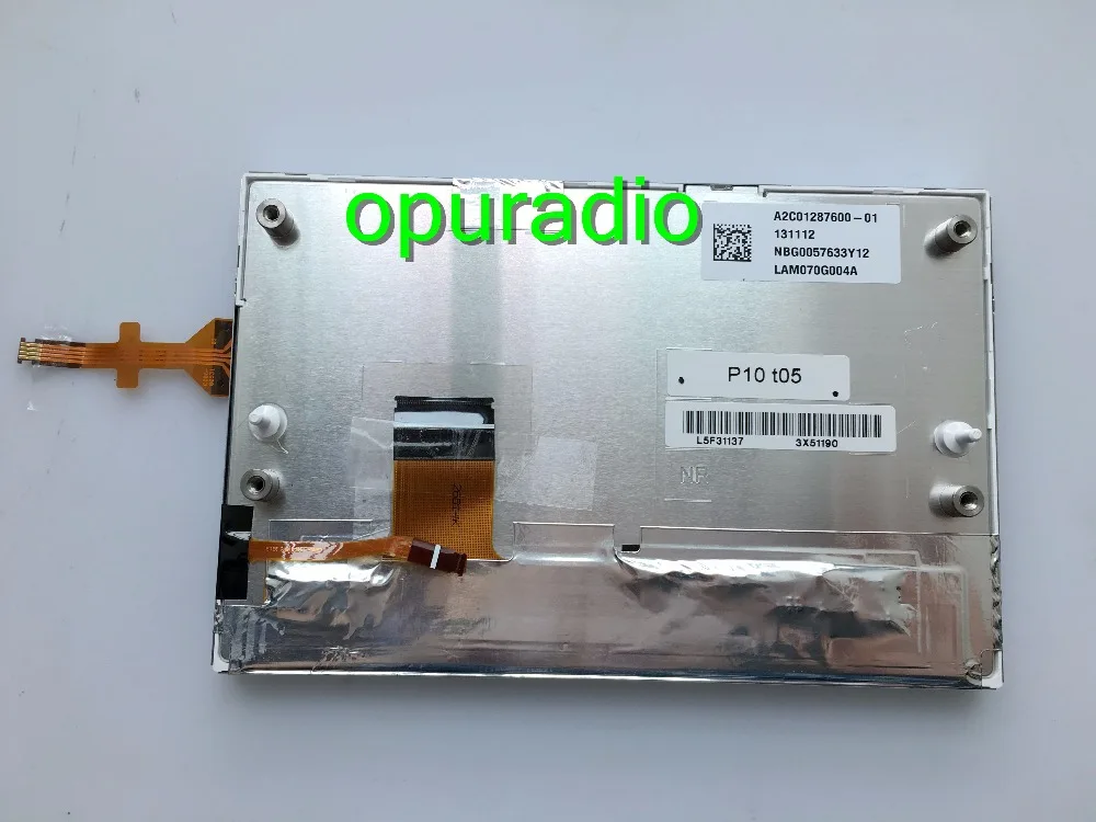 LAM070G004A A2C01287600-01 GCX156AKM-E GCX156AKM-T15 GCX156AKM-26 7 дюймов ЖК-дисплей с сенсорным экраном для peugeot 208 gps DVD плеер 3 предмета в комплекте