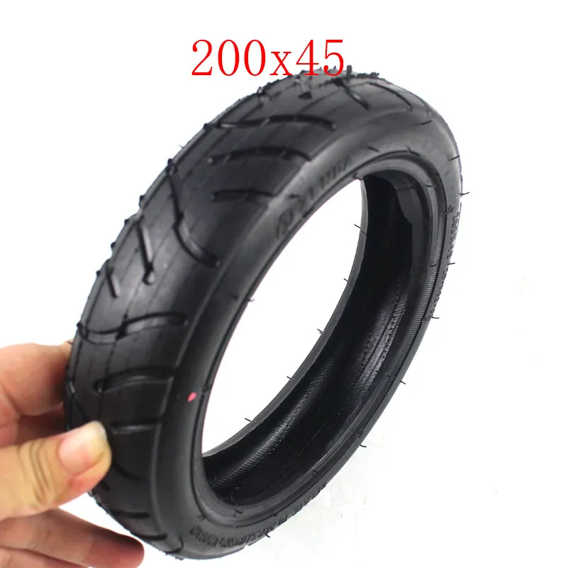 tire A 2 типа 8-дюймовых шин 200x45, надутые колеса и ступицы, подходят для электрического скутера, Электрический скутер - Цвет: tire A
