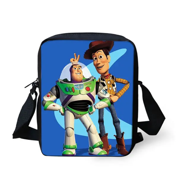 ELVISWORDS женские сумки-мессенджеры Toy Story 4 узор сумки на плечо мультяшный дизайн принты девушки лоскуты сумочки Дети Мини Mochila - Цвет: CDWX086E