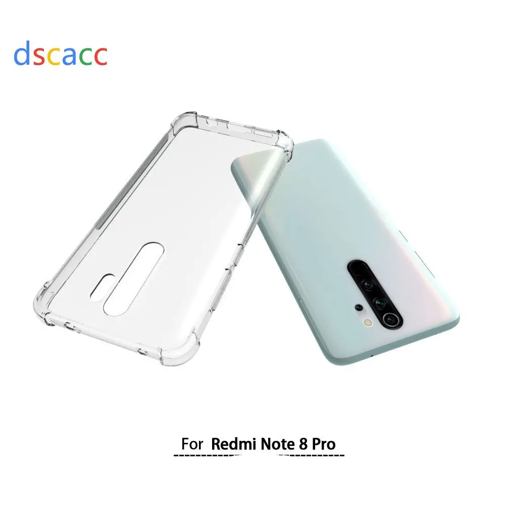 DSCACC чехол с воздушной подушкой из ТПУ для Red mi Note 8 Pro SE 8 Red mi Note 7 GO mi Play mi x 3 100 шт