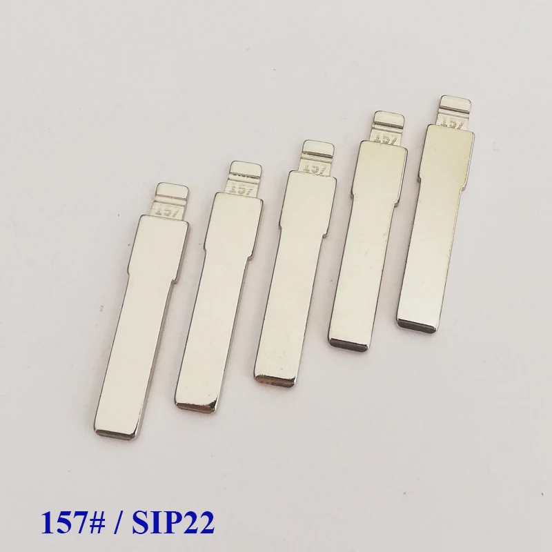 

Universal car key blade 157# SIP22 key blanks with center groove