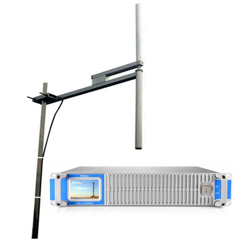 FMUSER FSN-350T 350 Вт 300 Вт fm-передатчик+ FU-DV2 антенна+ 30 м 1/" кабель для fm-радиостанции