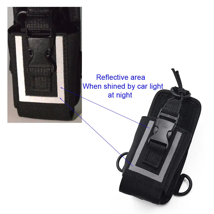 Регулируемый MSC-20M чехол для рации для Baofeng UV-5R UV-82 Plus UV-9R Plus UV-XR Портативная сумка для радио аксессуары