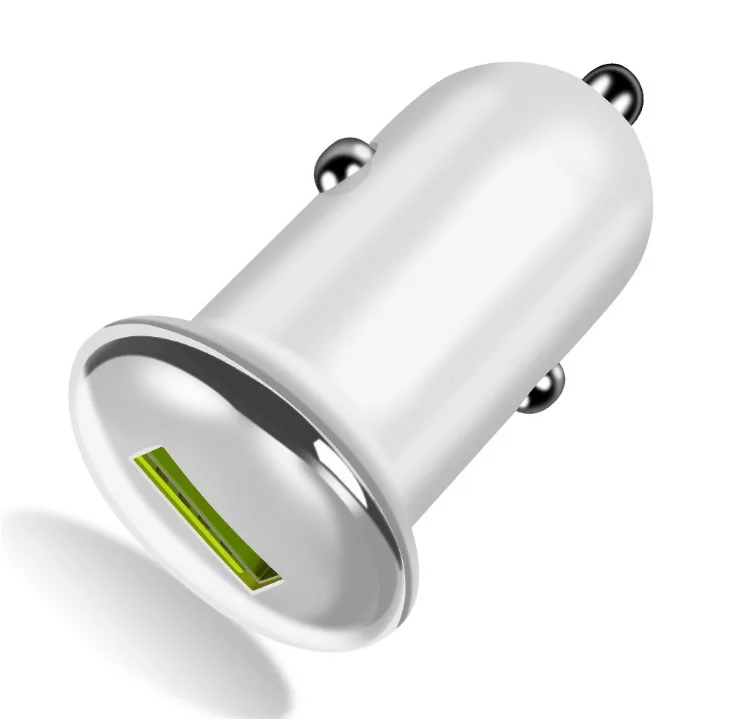 Стиль мини USB Автомобильное зарядное устройство Qc3.0 автомобильное зарядное устройство Автомобильное автомобильное зарядное устройство Qc3.0 зарядное устройство одно USB Автомобильное зарядное устройство