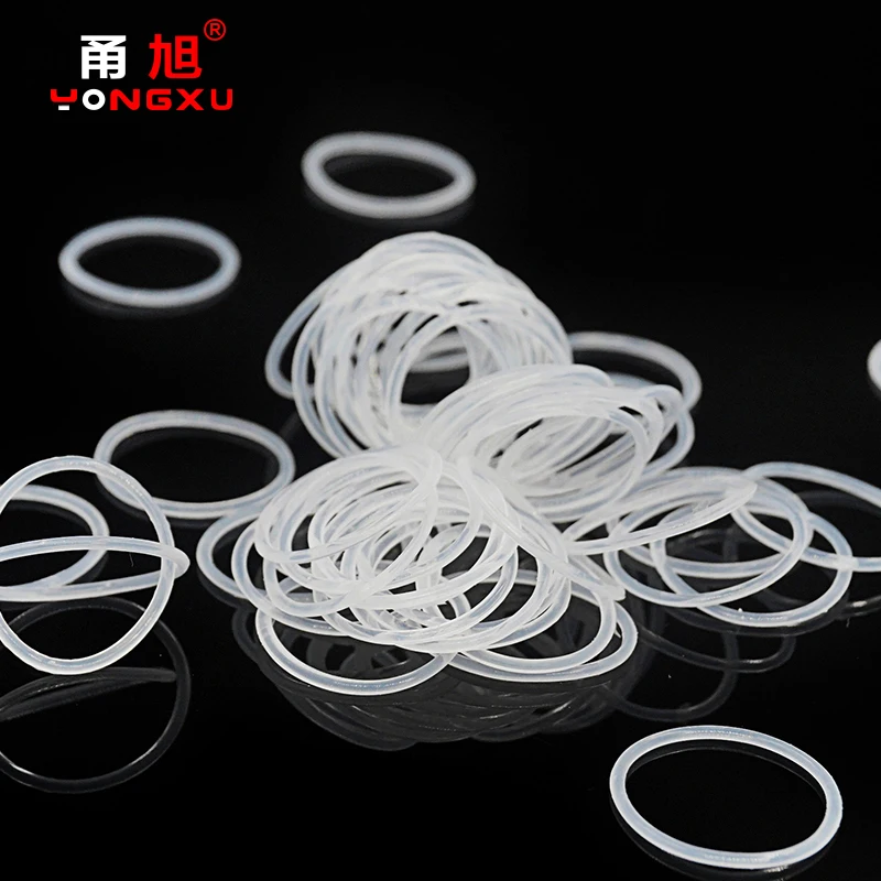 10PCS/Lot VMQ O Ring Seal Gasket Thickness CS1/1.5/1.9mm OD4-40mm Silicone Rubber Insulation Waterproof Washer Green Non-toxic