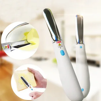 

Rechargeable Heated Butter Knife Cheese Heating Knife Convenient Food Heating Tool Automatic Heating Home Hotel Kitchen Use