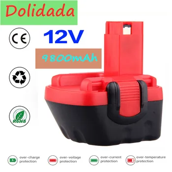 

12V 9800mAh Ni-MH Battery for Bosch 12V Drill GSR 12 VE-2,GSB 12 VE-2,PSB 12 VE-2, BAT043 BAT045 BTA120 26073 35430