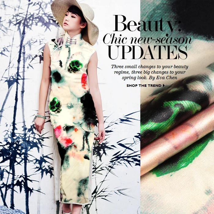 118 см набивная китайская шелковая ткань МЕТР 19 мм мягкая шелковая эластичная атласная ткань спандекс, Шелковый сатин ткань оптом