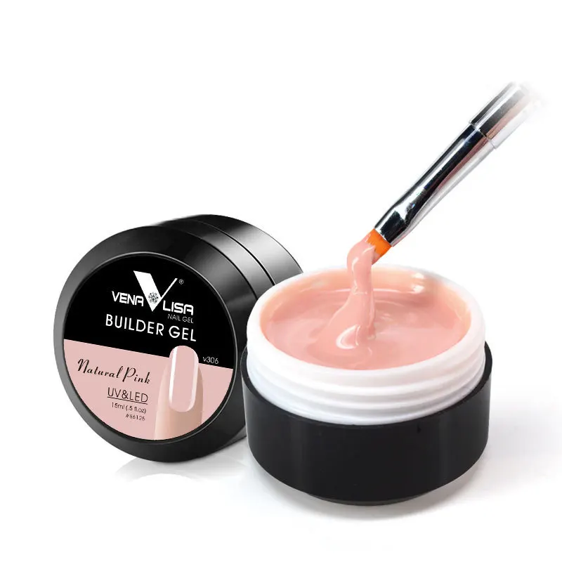 V306 natural powder Трафарет для наращивания ногтей, основа для ногтей, гель для наращивания ногтей, полигель, товары для ногтей, грунтовка для ногтей, УФ-гель для ногтей - Цвет: V306 natural powder