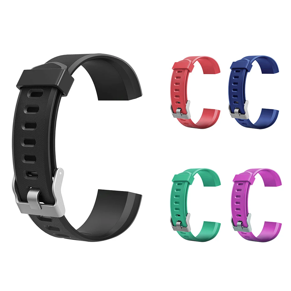 Colorful Watch Strap Replacement Smart Bracelet Watchband For Id115plus