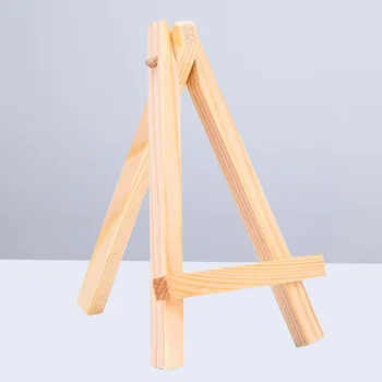 

Pack of 8 Durable DIY Creative Practical Mini Wooden Display Easels for Display Painting Art Crafts