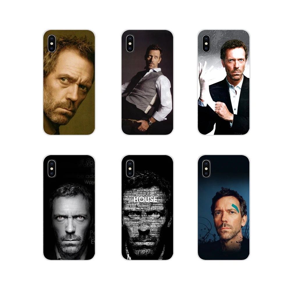 Dr Gregory House Hugh Laurie Brain Silicone Case Cover For Apple iPhone X XR XS 11Pro MAX 4S 5S 5C SE 6S 7 8 Plus ipod touch 5 6 | Мобильные