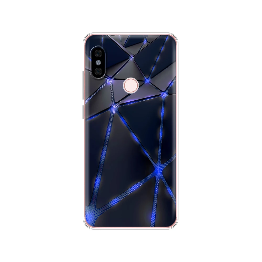 Ốp Lưng Silicon Cho Xiaomi Redmi Note 5 Phiên Bản Toàn Cầu Ốp Lưng Mềm Tpu Bao Ốp Cho Redmi Note 5 Pro Vỏ mèo Hoa 