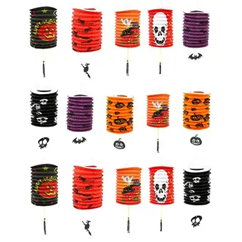 

15 Pcs Paper Lantern Prime Durable Sturdy High Quality Paper Lantern Portable Lantern Halloween Lantern for Halloween Party