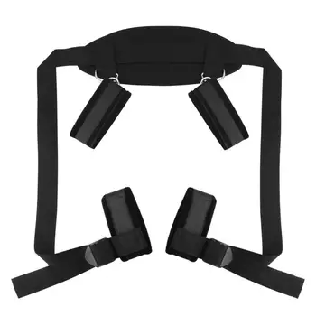 BDSM Collar Handcuffs Bondage Sex Toy for woman Fetish Restraint Strap Sexy sm Neck ring Leg cuffs Spreader slave rule cosplay 6