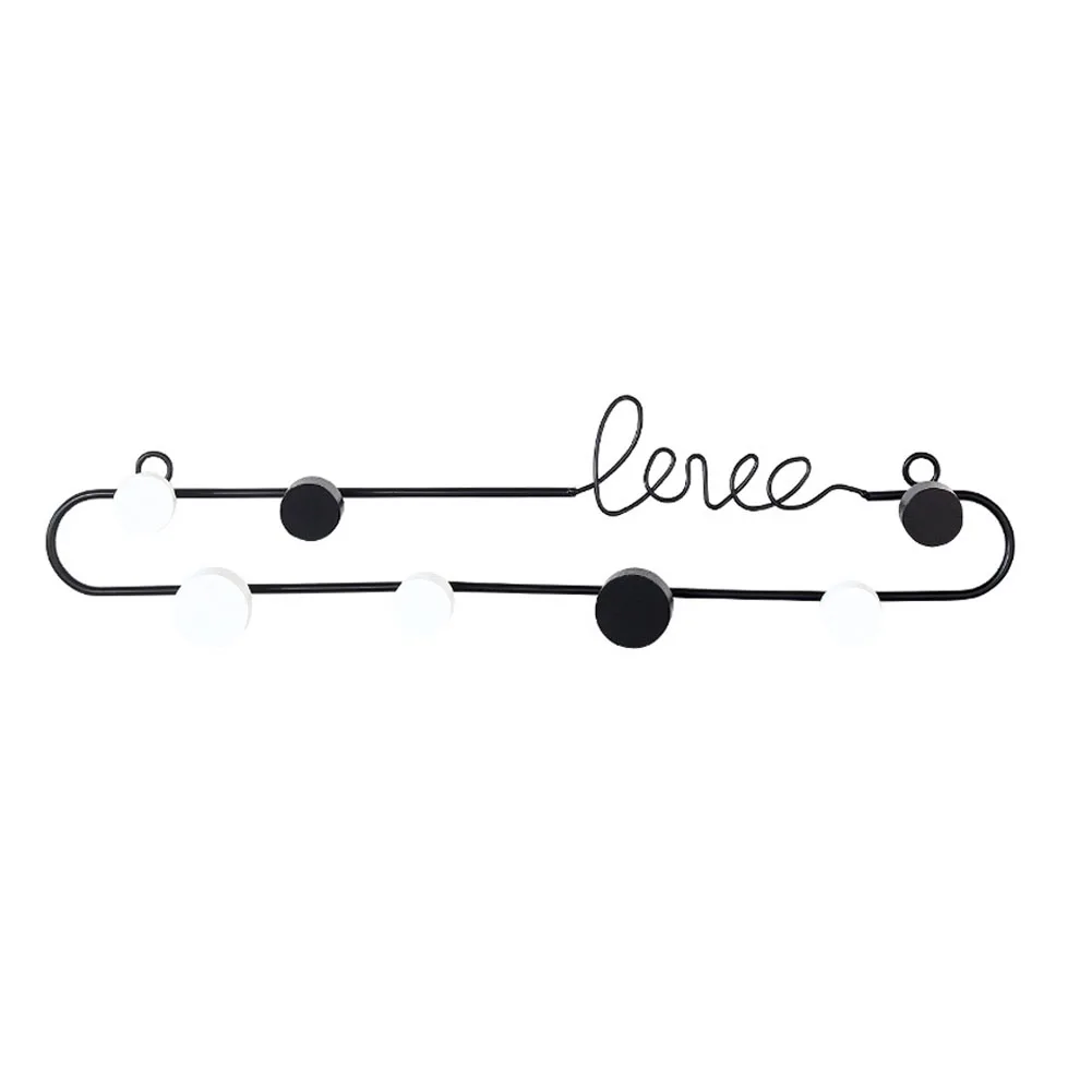 Настенные подвесные ручные ключи для домашней одежды с надписью «Love», чугунные декоративные крючки для спальни, держатель для кухни, гостиной, задней двери, для хранения