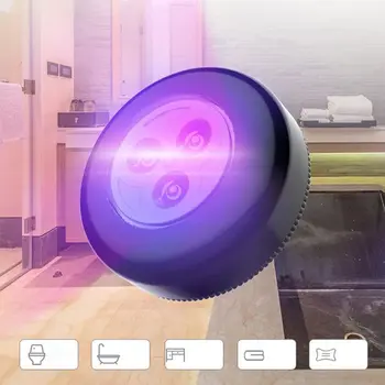 

Mini LED UV Sanitizer Light Punch-Free Portable Germicidal Disinfection Lamp D2TD