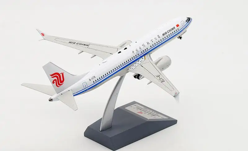 Inflight AIR CHINA BOEING 737 MAX8 B-1178 1/200 литая модель самолета