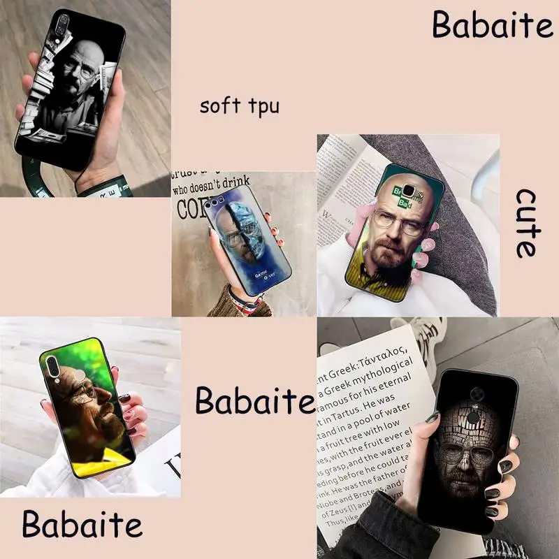 Babaite чехол с принтом во все тяжкие Блестящий милый для телефона samsunga30 s 40 s8 20