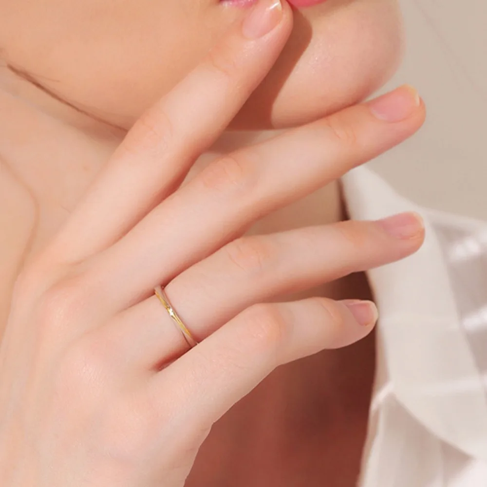Kreative einfache rote verstellbare Paar Ringe zarte trend ige Büro Ehering für Liebhaber Schmuck Accessoires – Detail 17