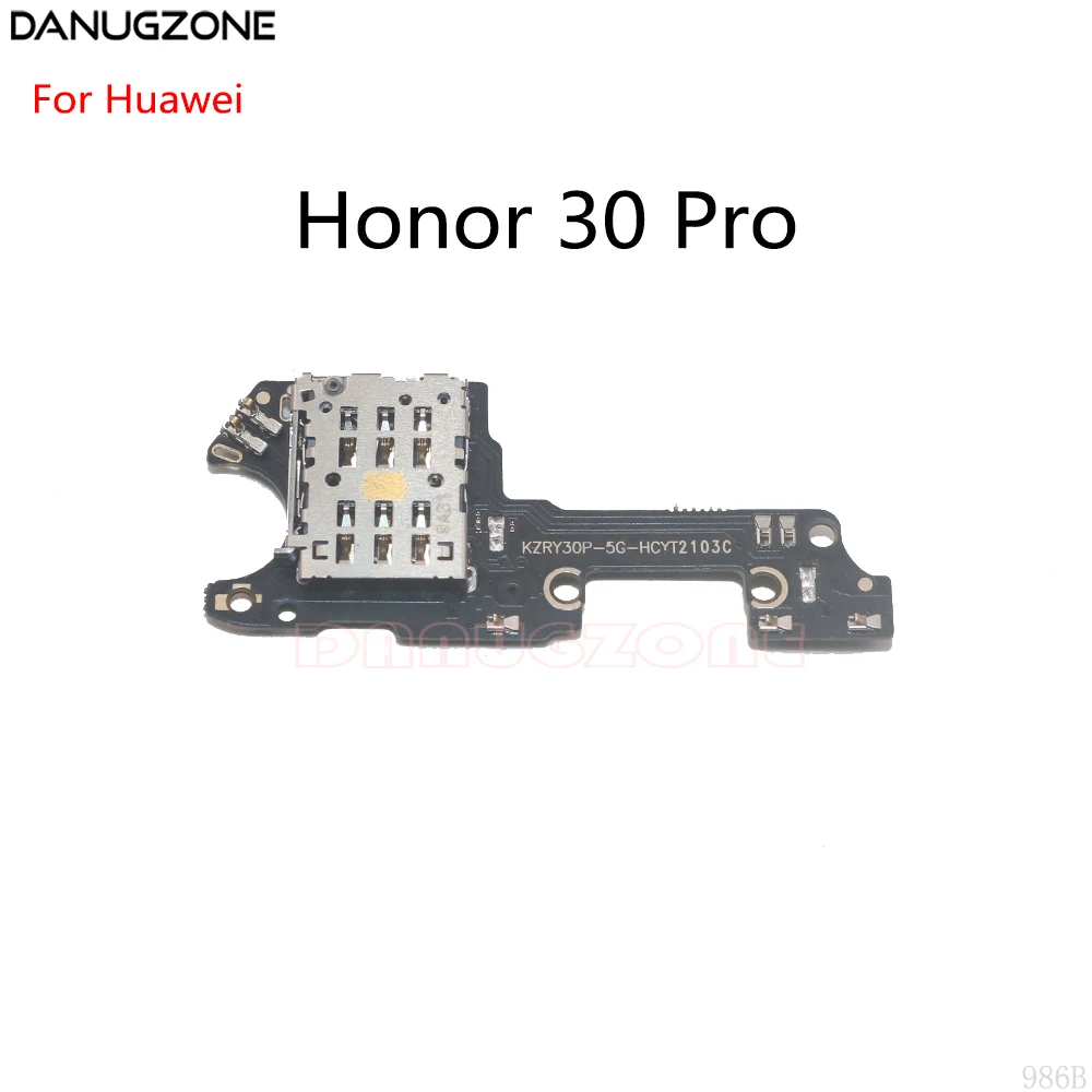 Плата микрофонного модуля для Huawei Honor 30 Pro антенна подключения сигнала гибкий