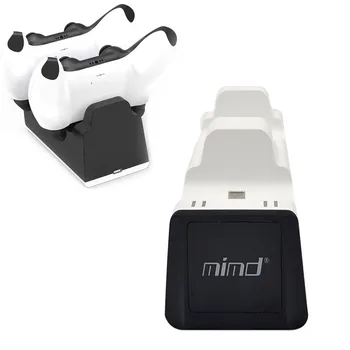 

USB Controller Charger Charging Dock Stand Station with LED For Playstation 5 PS5 Gamepad Joystick Storage Base Cradle Holder