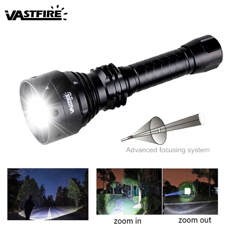 VASRFIRE 1300lm T67 Led 500 ярдов оружейный фонарь для ружья Белый тактический охотничий фонарь прицел для ружья для страйкбола крепление дистанционного переключателя - Цвет: Package 1